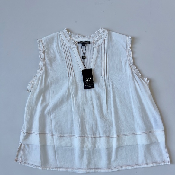 Adrianna Papell Tops - Adrianna Papell off white Sleeveless Top